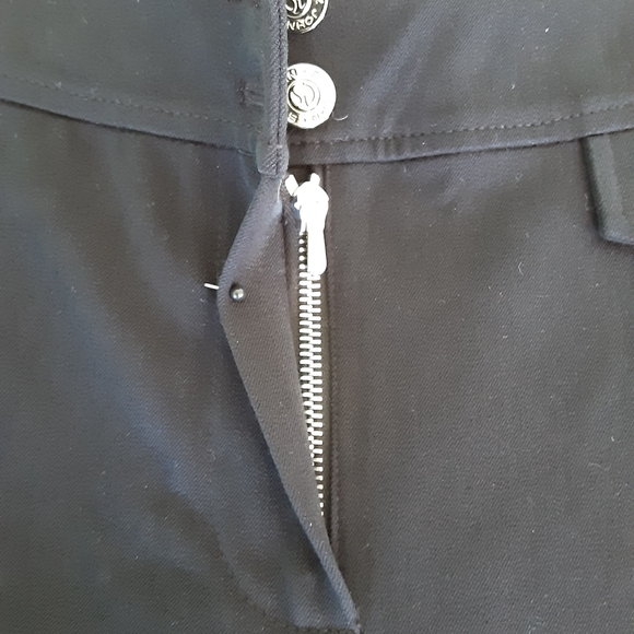 St. John sport 🌞0159 By Marie Gray Women's Stretch Pants Black Sz 6 Preowned - Picture 4 of 15